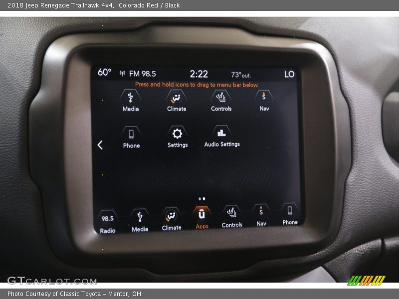 Colorado Red / Black 2018 Jeep Renegade Trailhawk 4x4