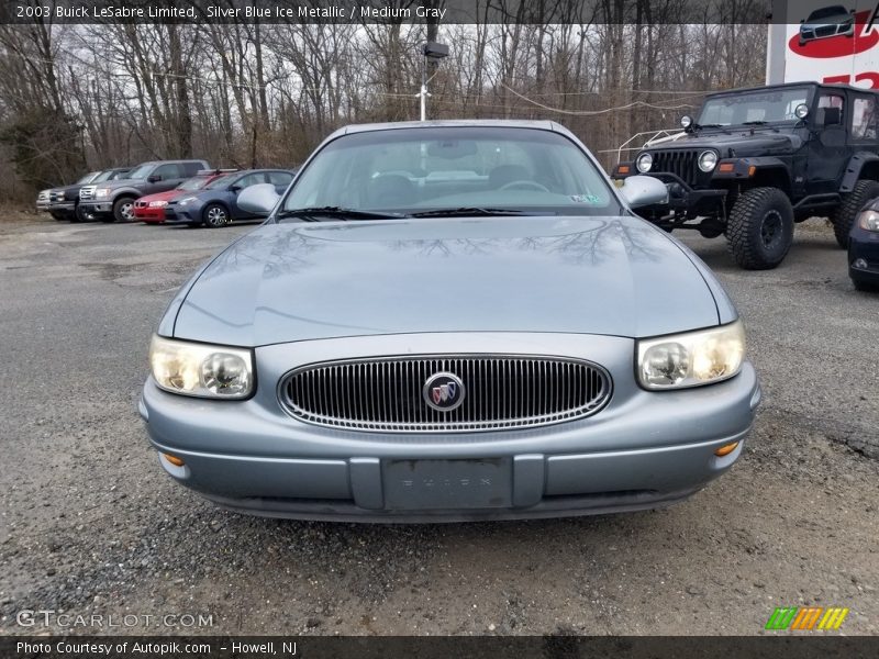 Silver Blue Ice Metallic / Medium Gray 2003 Buick LeSabre Limited