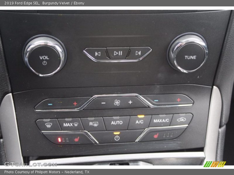 Burgundy Velvet / Ebony 2019 Ford Edge SEL