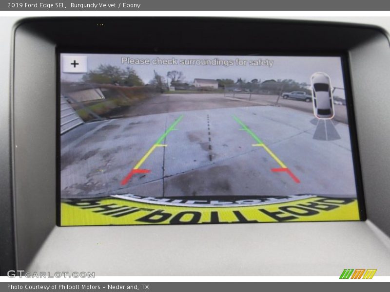 Burgundy Velvet / Ebony 2019 Ford Edge SEL