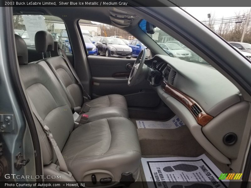 Silver Blue Ice Metallic / Medium Gray 2003 Buick LeSabre Limited