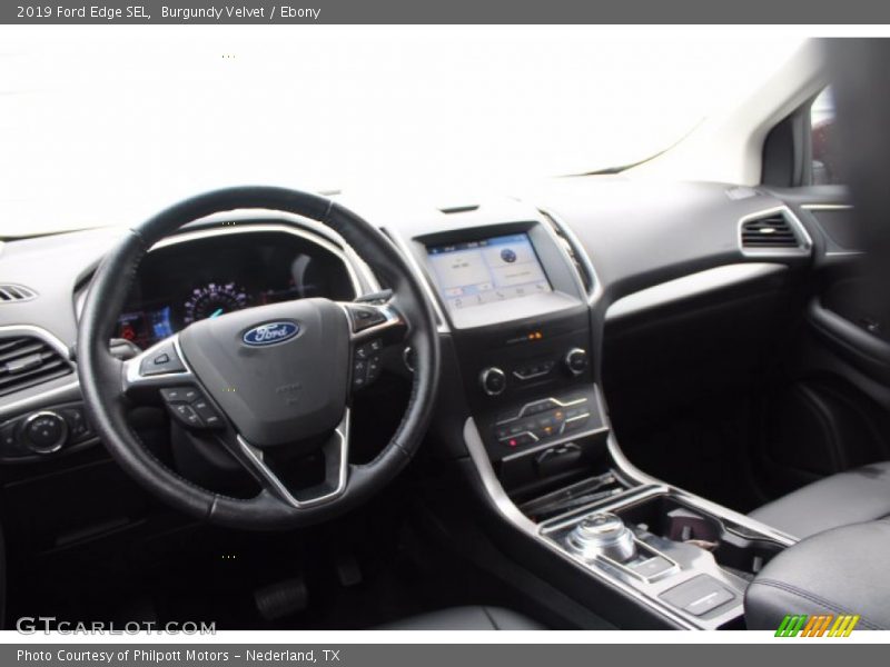 Burgundy Velvet / Ebony 2019 Ford Edge SEL