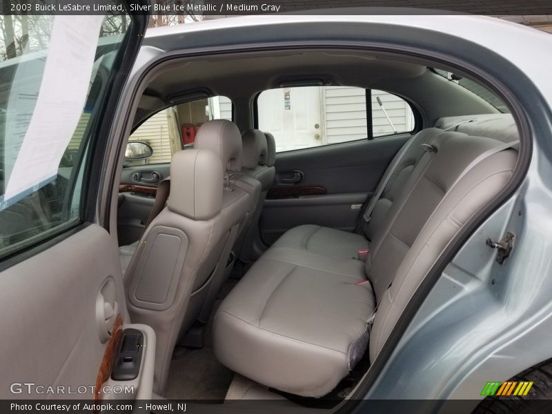Silver Blue Ice Metallic / Medium Gray 2003 Buick LeSabre Limited