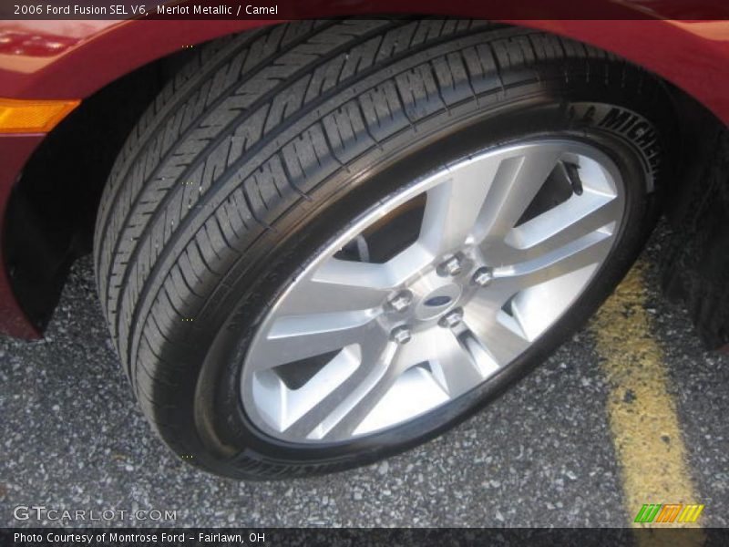 Merlot Metallic / Camel 2006 Ford Fusion SEL V6