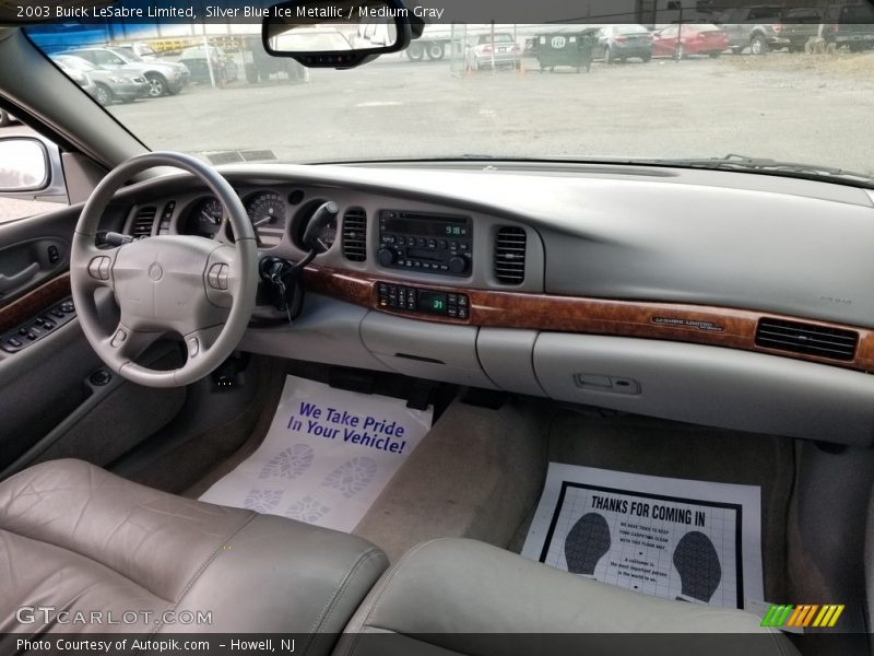 Silver Blue Ice Metallic / Medium Gray 2003 Buick LeSabre Limited