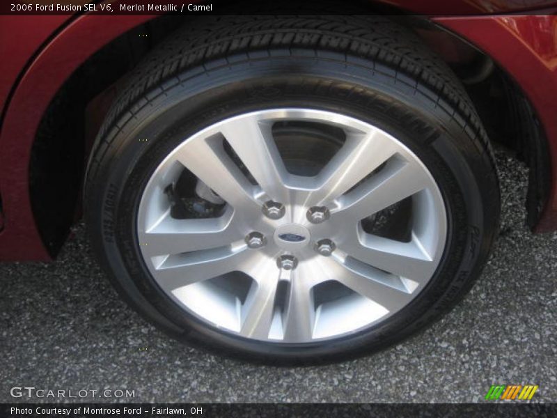 Merlot Metallic / Camel 2006 Ford Fusion SEL V6