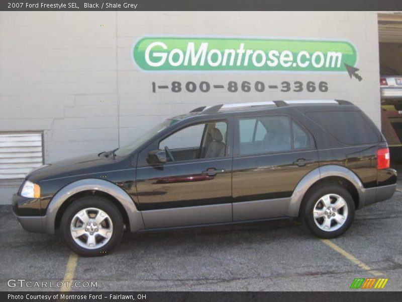 Black / Shale Grey 2007 Ford Freestyle SEL