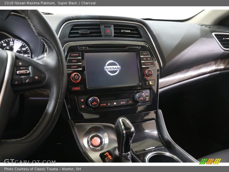 Super Black / Charcoal 2018 Nissan Maxima Platinum