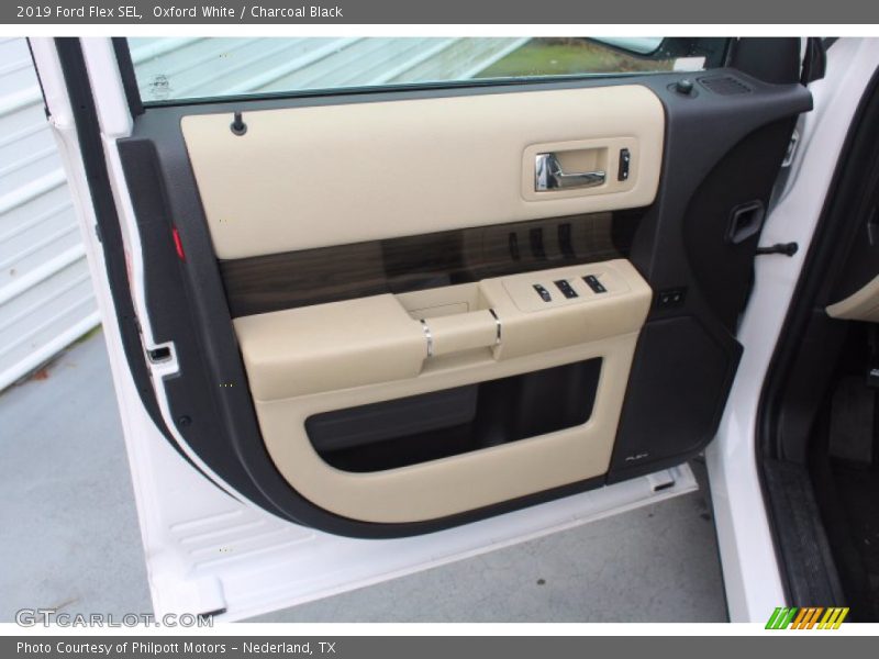 Oxford White / Charcoal Black 2019 Ford Flex SEL