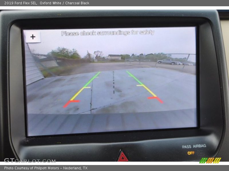 Oxford White / Charcoal Black 2019 Ford Flex SEL