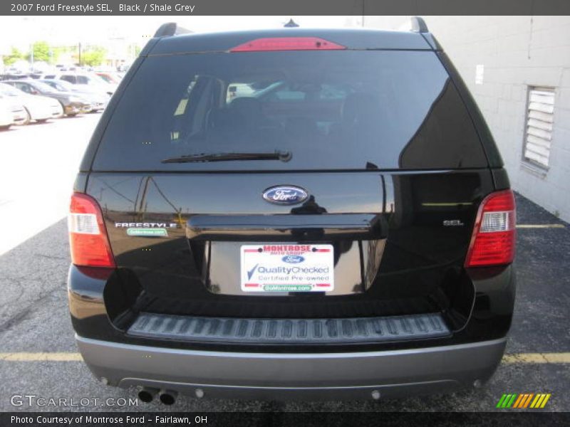 Black / Shale Grey 2007 Ford Freestyle SEL