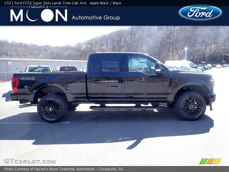 Agate Black / Black 2021 Ford F250 Super Duty Lariat Crew Cab 4x4