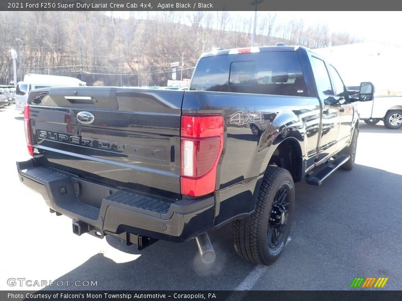 Agate Black / Black 2021 Ford F250 Super Duty Lariat Crew Cab 4x4