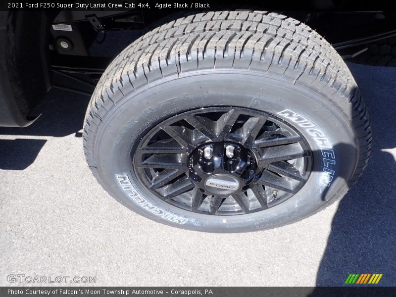 Agate Black / Black 2021 Ford F250 Super Duty Lariat Crew Cab 4x4