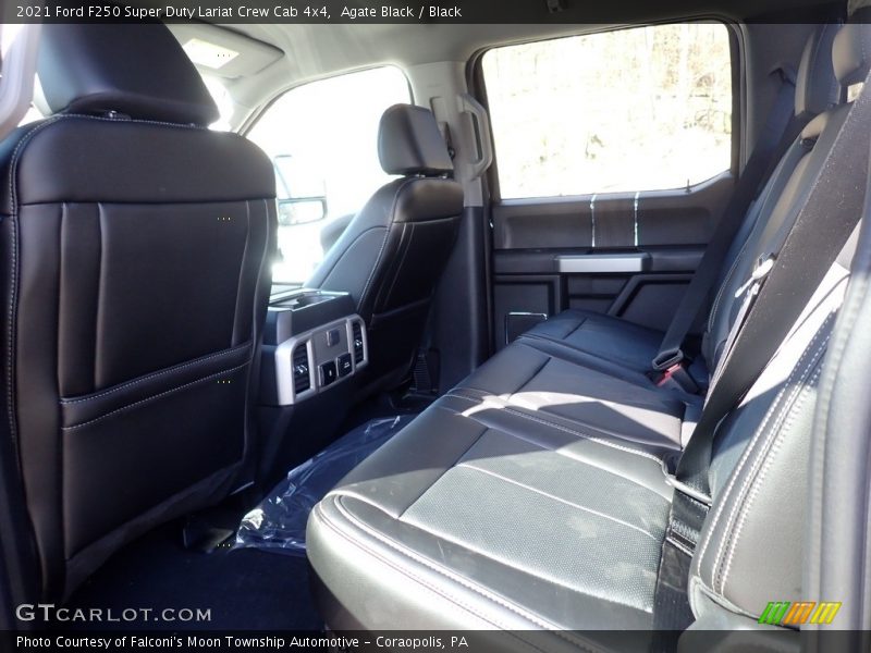 Agate Black / Black 2021 Ford F250 Super Duty Lariat Crew Cab 4x4