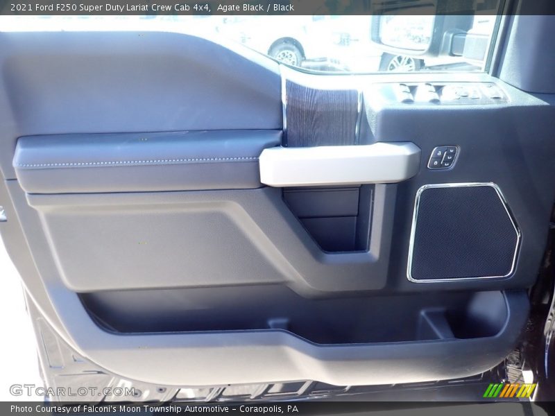 Agate Black / Black 2021 Ford F250 Super Duty Lariat Crew Cab 4x4