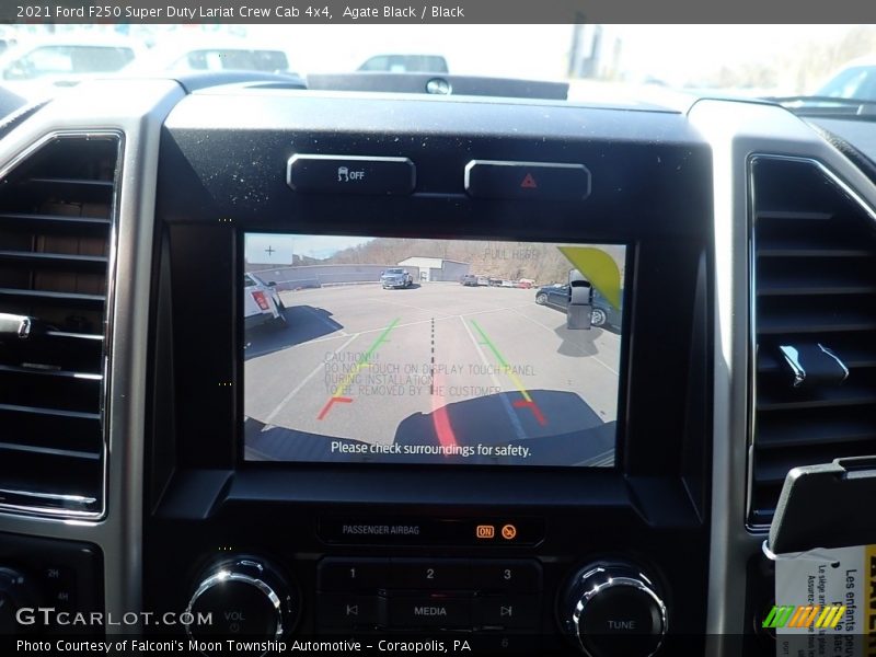 Agate Black / Black 2021 Ford F250 Super Duty Lariat Crew Cab 4x4