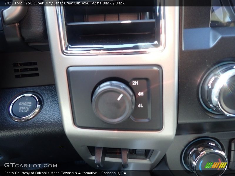 Agate Black / Black 2021 Ford F250 Super Duty Lariat Crew Cab 4x4