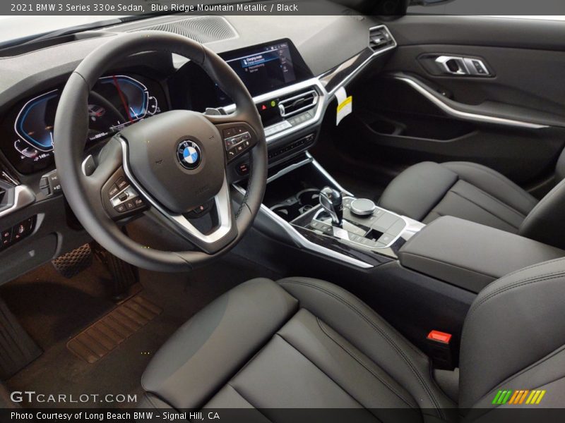 Front Seat of 2021 3 Series 330e Sedan