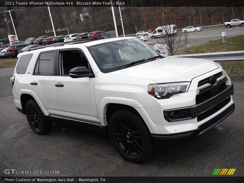 Blizzard White Pearl / Black 2021 Toyota 4Runner Nightshade 4x4