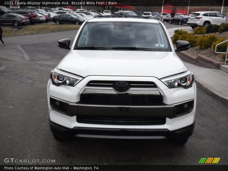 Blizzard White Pearl / Black 2021 Toyota 4Runner Nightshade 4x4