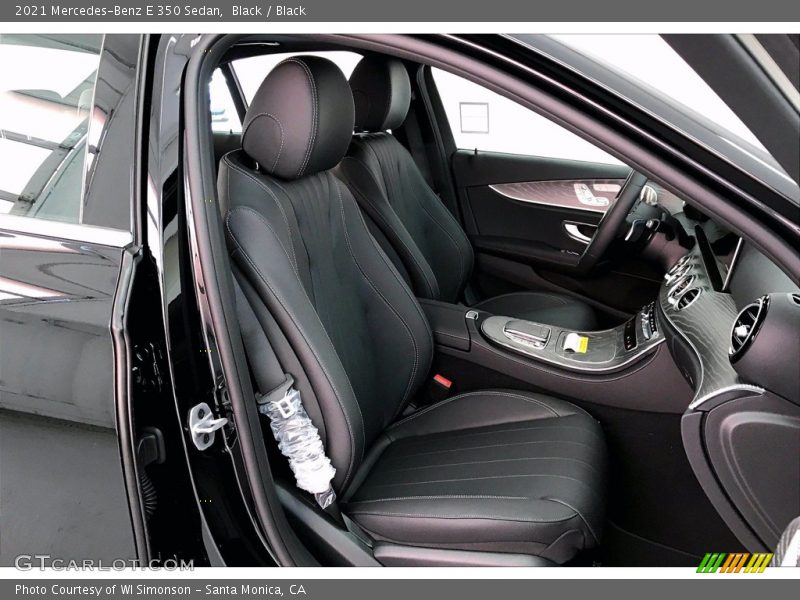 Black / Black 2021 Mercedes-Benz E 350 Sedan