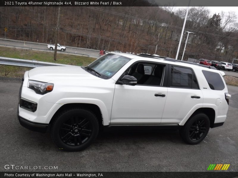 Blizzard White Pearl / Black 2021 Toyota 4Runner Nightshade 4x4