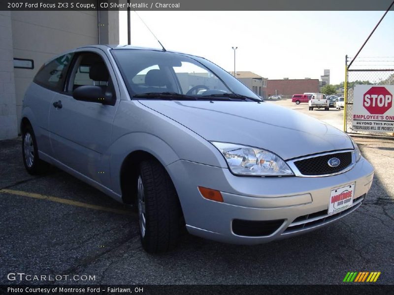 CD Silver Metallic / Charcoal 2007 Ford Focus ZX3 S Coupe