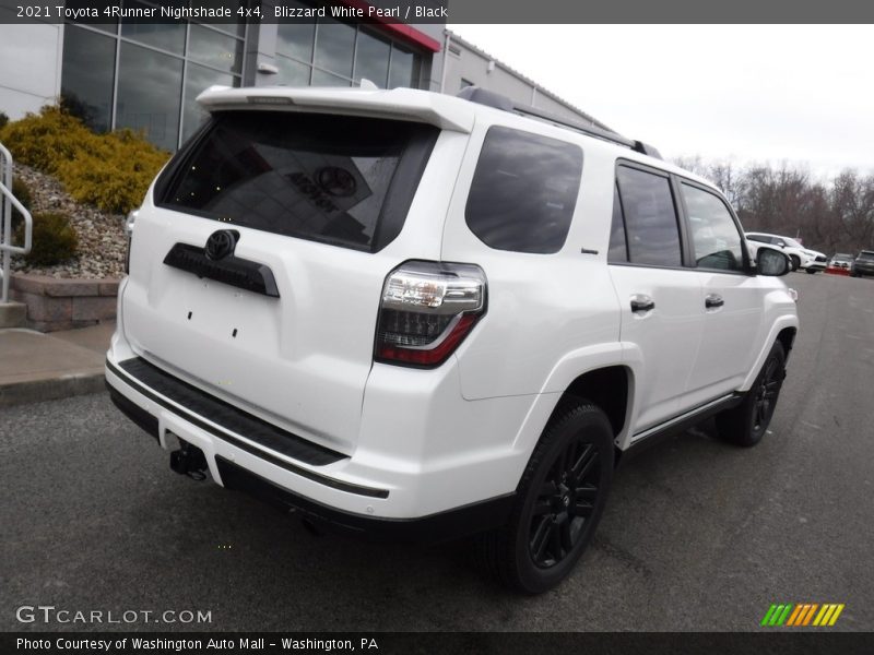 Blizzard White Pearl / Black 2021 Toyota 4Runner Nightshade 4x4