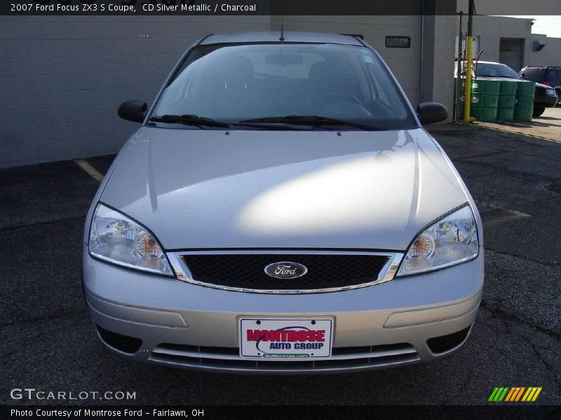 CD Silver Metallic / Charcoal 2007 Ford Focus ZX3 S Coupe