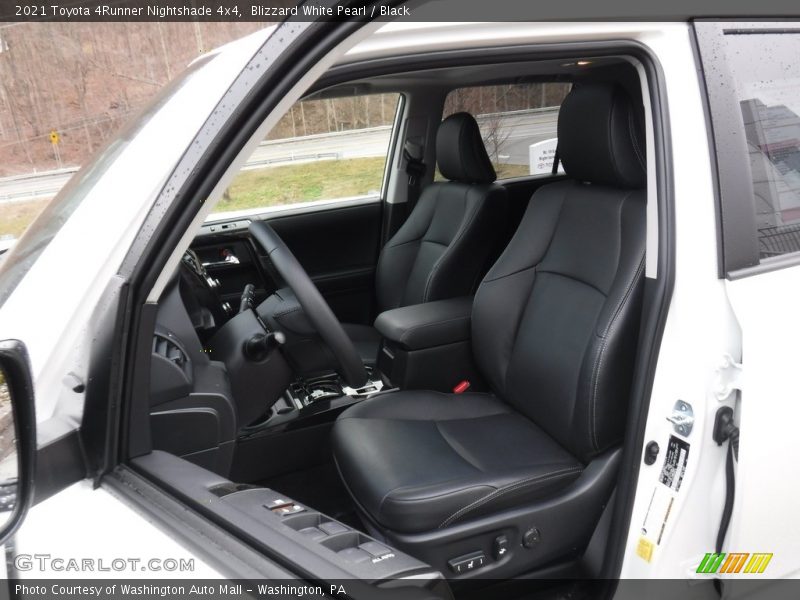 Front Seat of 2021 4Runner Nightshade 4x4