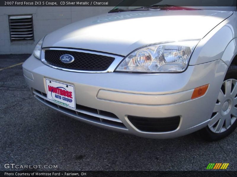 CD Silver Metallic / Charcoal 2007 Ford Focus ZX3 S Coupe