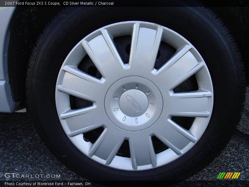 CD Silver Metallic / Charcoal 2007 Ford Focus ZX3 S Coupe
