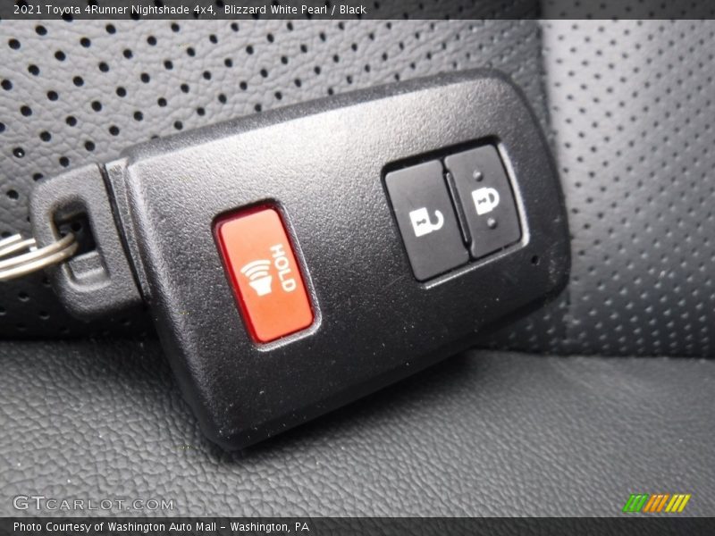 Blizzard White Pearl / Black 2021 Toyota 4Runner Nightshade 4x4