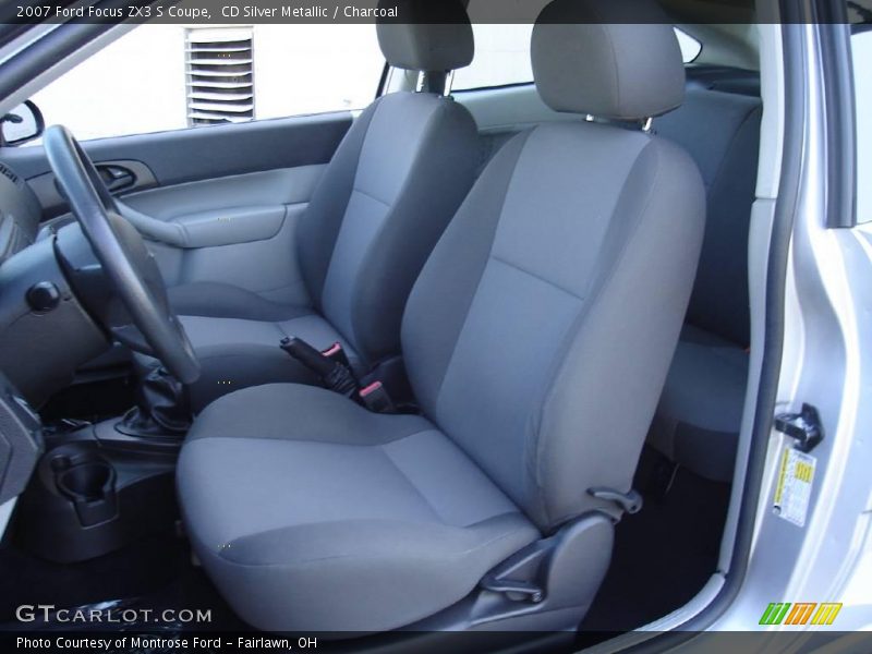 CD Silver Metallic / Charcoal 2007 Ford Focus ZX3 S Coupe