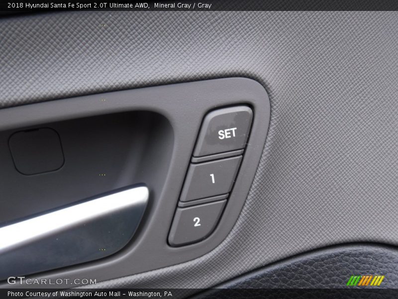 Mineral Gray / Gray 2018 Hyundai Santa Fe Sport 2.0T Ultimate AWD