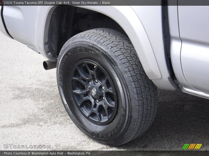 Silver Sky Metallic / Black 2020 Toyota Tacoma SR5 Double Cab 4x4
