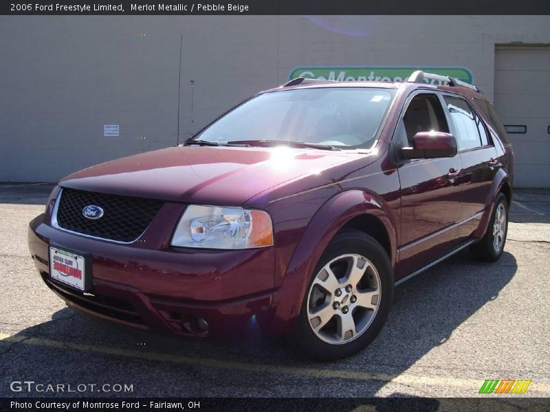 Merlot Metallic / Pebble Beige 2006 Ford Freestyle Limited
