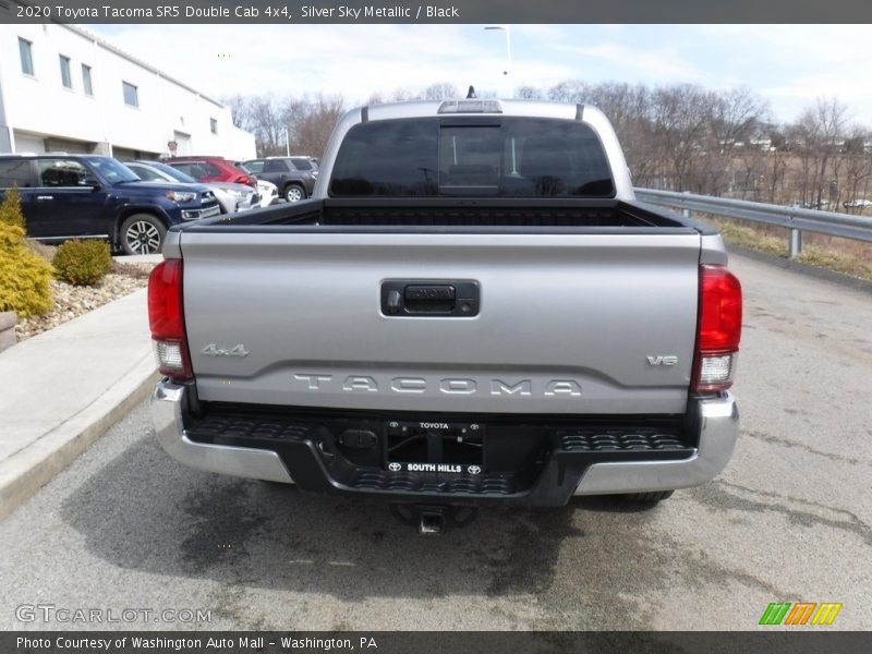 Silver Sky Metallic / Black 2020 Toyota Tacoma SR5 Double Cab 4x4