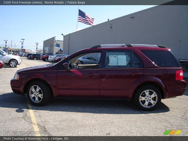 Merlot Metallic / Pebble Beige 2006 Ford Freestyle Limited