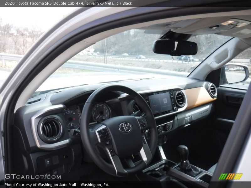 Silver Sky Metallic / Black 2020 Toyota Tacoma SR5 Double Cab 4x4