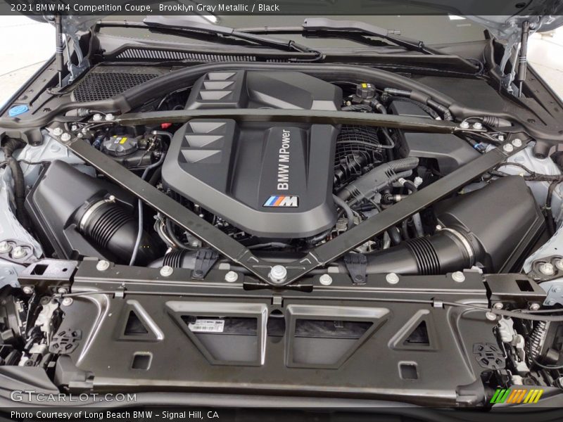  2021 M4 Competition Coupe Engine - 3.0 Liter M TwinPower Turbocharged DOHC 24-Valve Inline 6 Cylinder