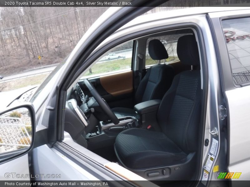 Silver Sky Metallic / Black 2020 Toyota Tacoma SR5 Double Cab 4x4