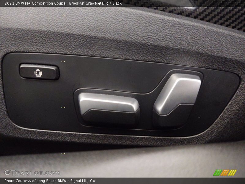 Brooklyn Gray Metallic / Black 2021 BMW M4 Competition Coupe