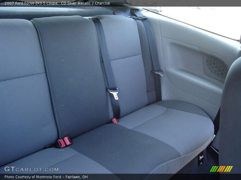 CD Silver Metallic / Charcoal 2007 Ford Focus ZX3 S Coupe