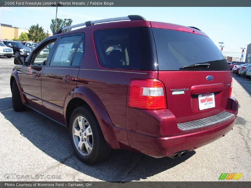 Merlot Metallic / Pebble Beige 2006 Ford Freestyle Limited