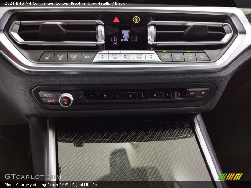 Controls of 2021 M4 Competition Coupe