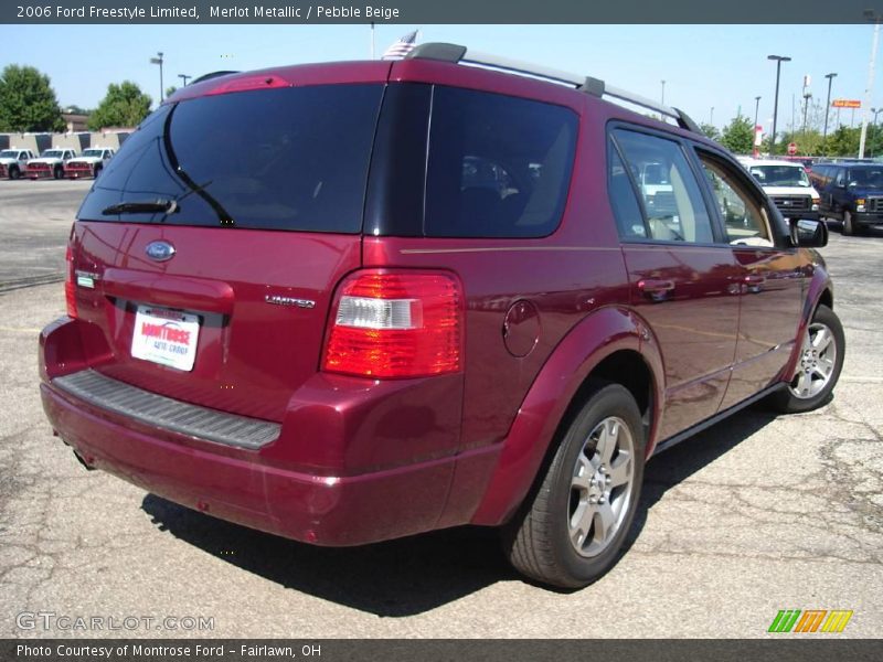 Merlot Metallic / Pebble Beige 2006 Ford Freestyle Limited