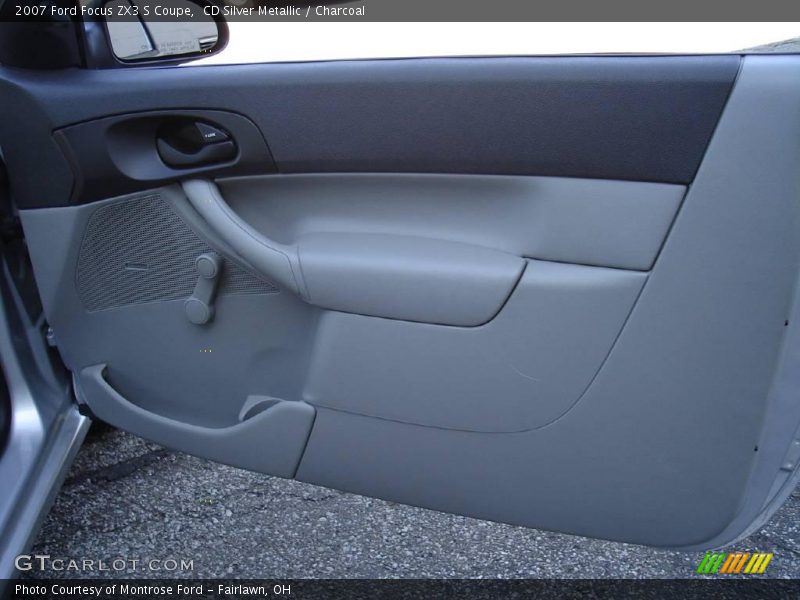 CD Silver Metallic / Charcoal 2007 Ford Focus ZX3 S Coupe