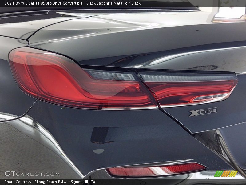 Black Sapphire Metallic / Black 2021 BMW 8 Series 850i xDrive Convertible